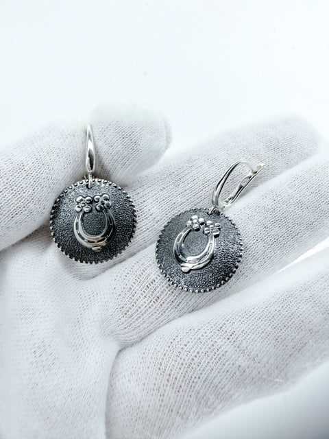 Sudraba auskari  925° Nr. 006 - O