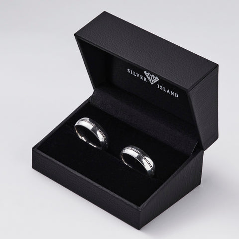 Gredzenu kastīte dubultā